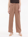 Orsay Светлокафяви дамски широки панталони ORSAY