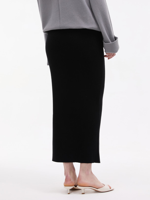 Orsay Черна дамска плетена пола ORSAY