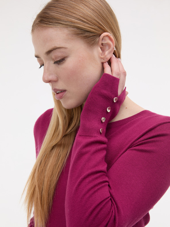 Orsay Бордо дамски пуловер ORSAY