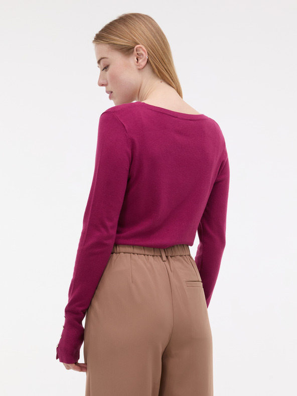 Orsay Бордо дамски пуловер ORSAY