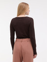 Orsay Тъмнокaфяв дамски пуловер ORSAY