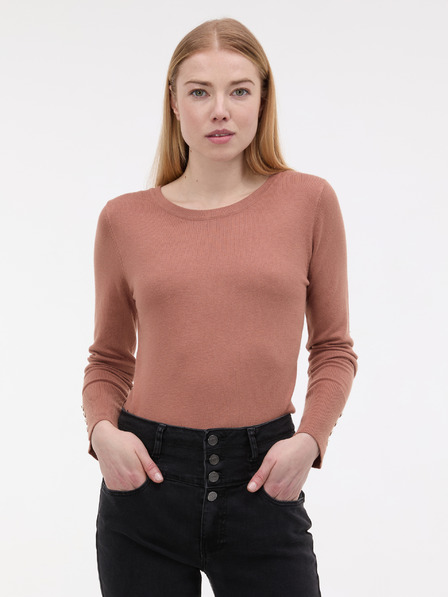 Orsay Светлокафяв дамски пуловер ORSAY