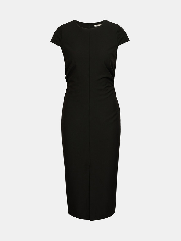 Orsay Черна дамска рокля по тялото ORSAY