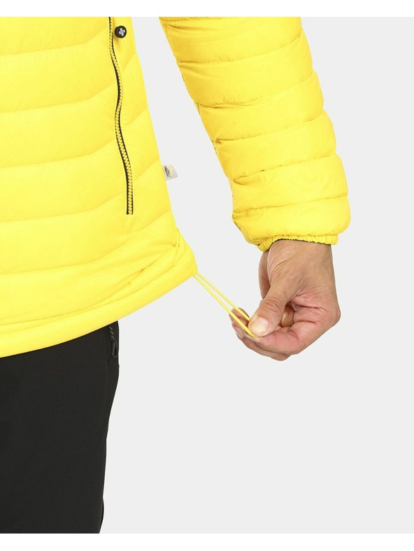 Kilpi Жълто мъжко пухено яке Kilpi PYRAMIDEN-M