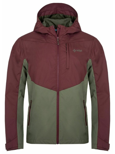 Kilpi Мъжко спортно яке Kilpi SONNA-M в цвят каки и бордо