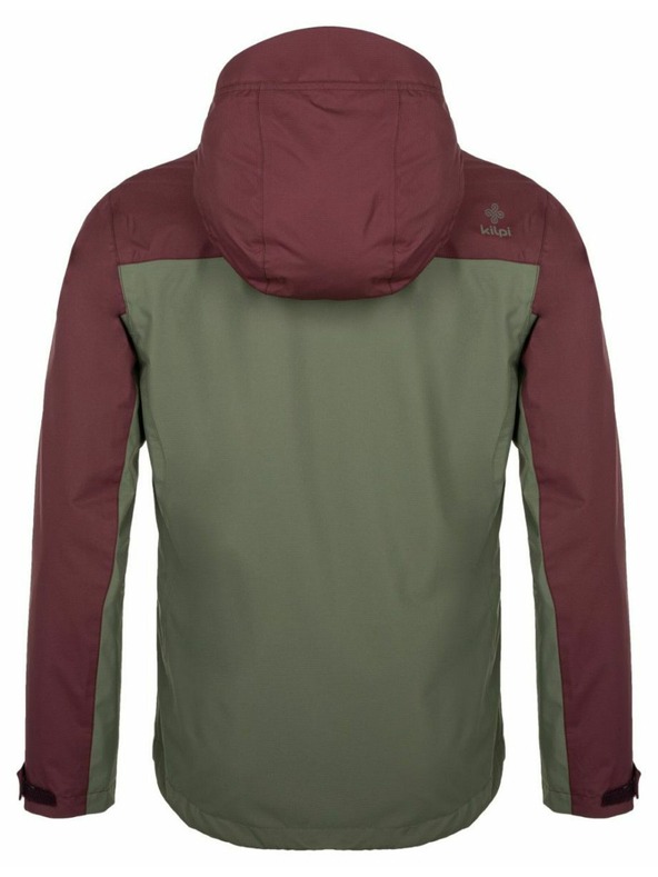 Kilpi Мъжко спортно яке Kilpi SONNA-M в цвят каки и бордо