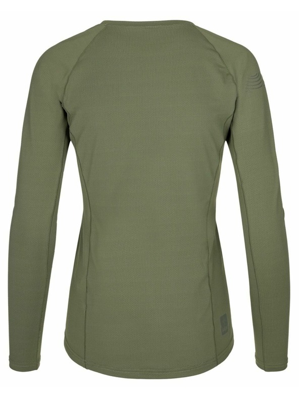 Kilpi Дамска функционална тениска Kilpi LINA в цвят каки