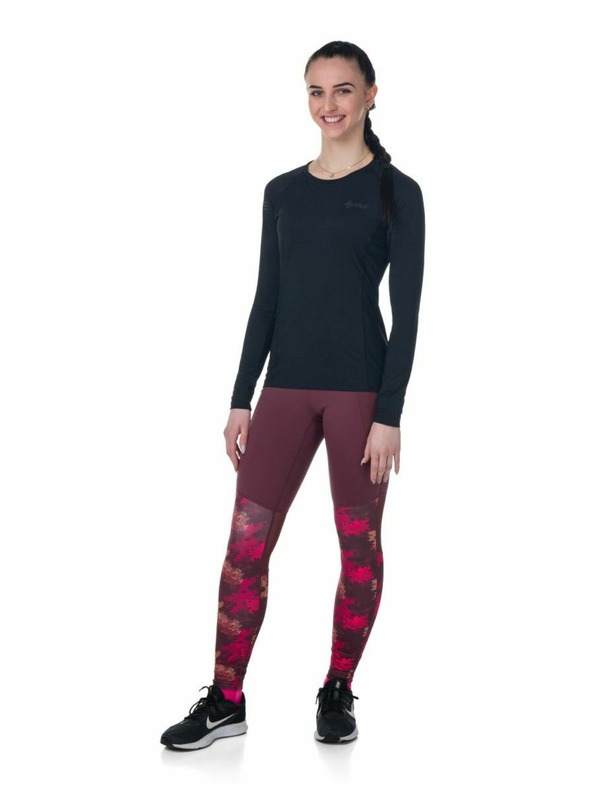 Kilpi Дамска функционална тениска Kilpi LINA в цвят каки