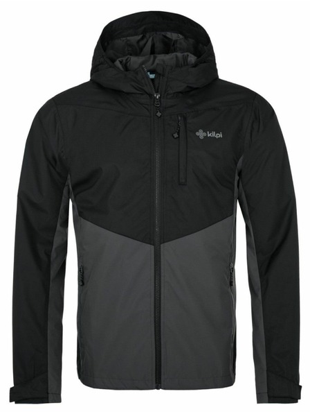 Kilpi Сиво и черно мъжко яке за спорт Kilpi Sonna-M