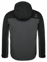 Kilpi Сиво и черно мъжко яке за спорт Kilpi Sonna-M