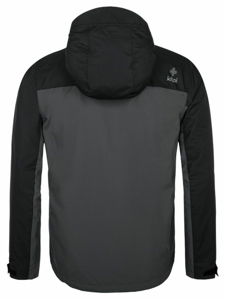 Kilpi Сиво и черно мъжко яке за спорт Kilpi Sonna-M