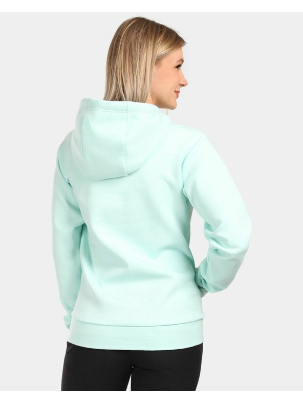 Kilpi Дамска памучна качулка Kilpi NIKY-W Mint