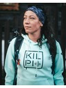 Kilpi Дамска памучна качулка Kilpi NIKY-W Mint