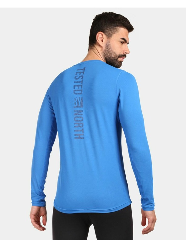 Kilpi Мъжка функционална тениска с дълъг ръкав Kilpi SPOLETO-M Blue