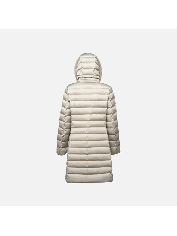 Geox Бежова дамска пухена яке Geox Bettanie