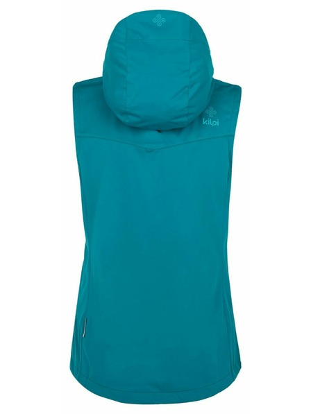 Kilpi Петролна дамска софтшел жилетка Kilpi Monilea-W