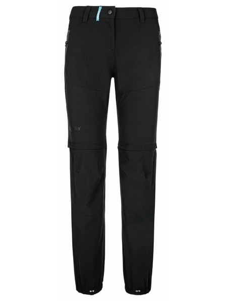 Kilpi Черни дамски панталони на открито Kilpi HOSIO