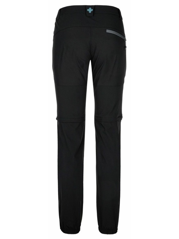 Kilpi Черни дамски панталони на открито Kilpi HOSIO