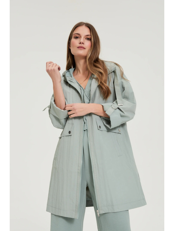 Moodo Якета парка оливна Moodo