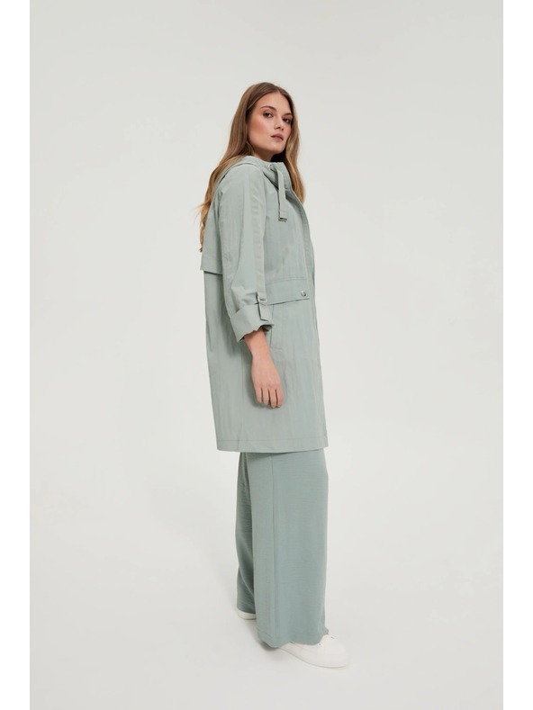 Moodo Якета парка оливна Moodo