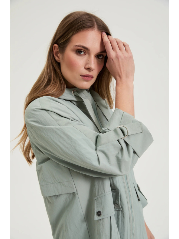 Moodo Якета парка оливна Moodo