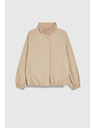 Moodo Якета със стояче яка бежова Moodo