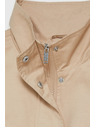 Moodo Якета със стояче яка бежова Moodo