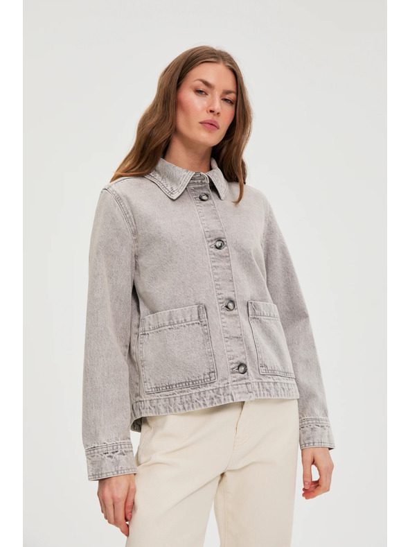 Moodo Дънкова якета сива Moodo