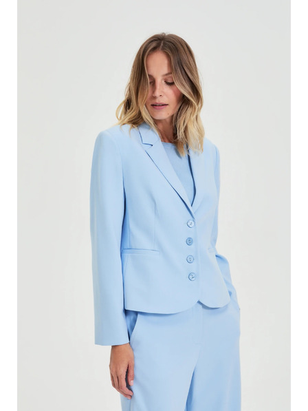 Moodo Едностранно сако светлосино Moodo