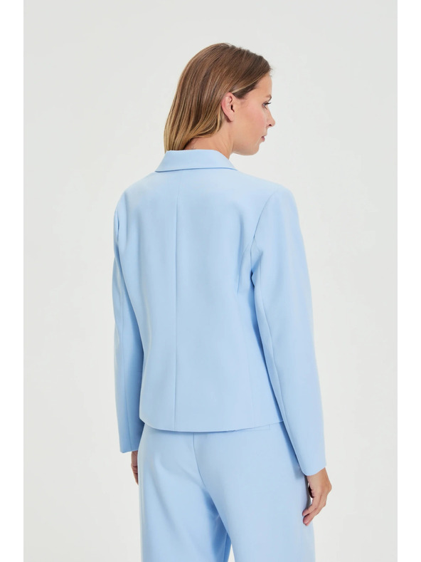 Moodo Едностранно сако светлосино Moodo