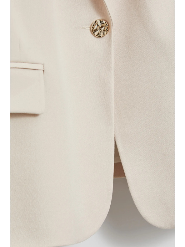 Moodo Едностранно сако бежово Moodo