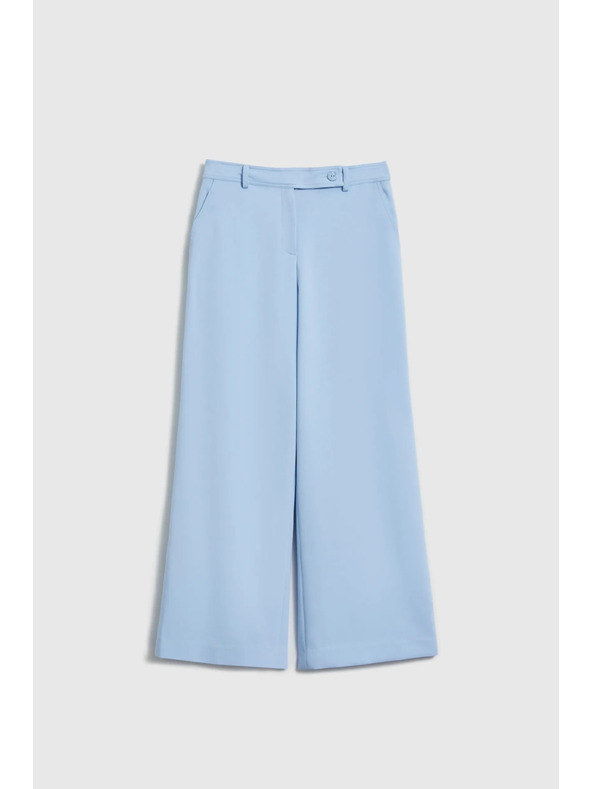 Moodo Костюмни панталони светлосини Moodo