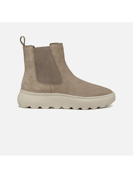 Geox Бежови дамски анкъл обувки Geox Spherica EC4.1