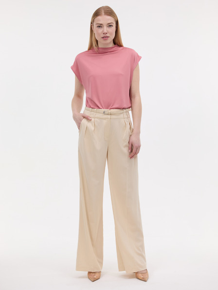 Orsay Розова дамска тениска с къс ръкав ORSAY