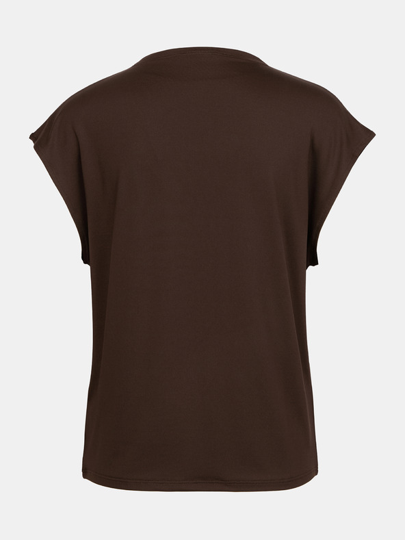 Orsay Тъмнoкафява дамска тениска с къс ръкав ORSAY