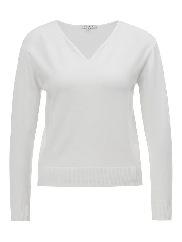 Orsay Кремав дамски пуловер ORSAY