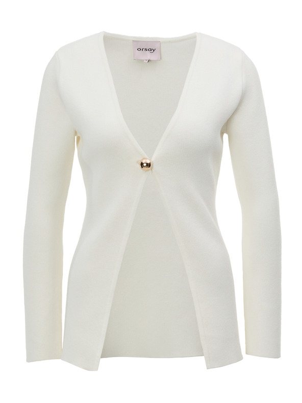 Orsay Кремава дамска жилетка ORSAY