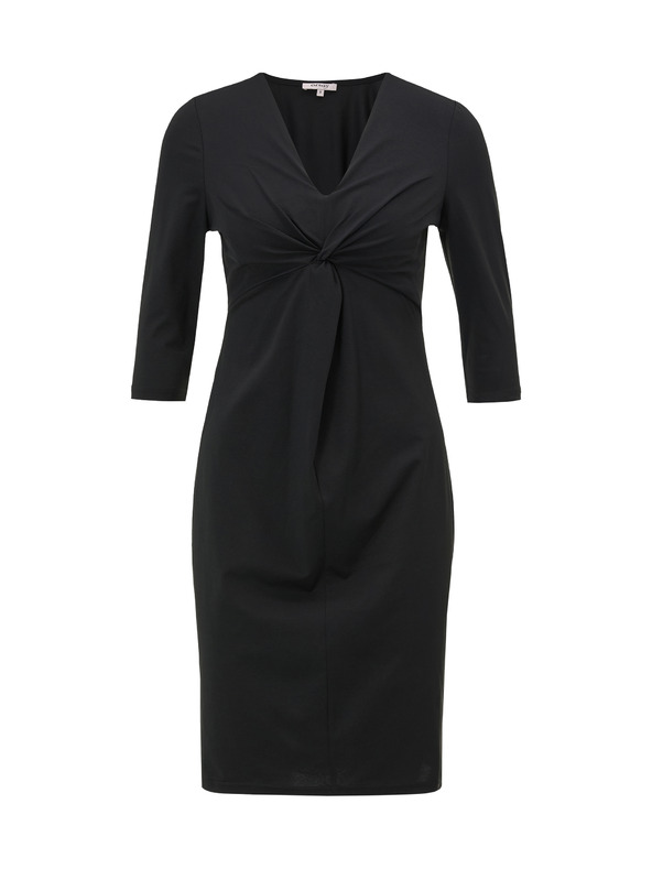 Orsay Черна дамска рокля с дължина до коляното ORSAY