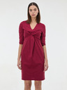 Orsay Дамска рокля бордо до коляното ORSAY