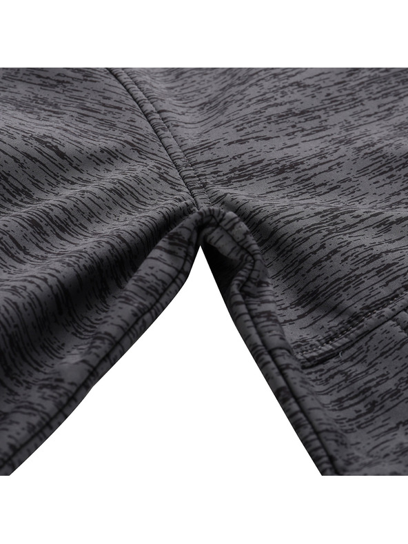 ALPINE PRO Мъжко софтшел яке с DWR обработка ALPINE PRO HERAS тъмносиво