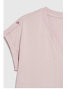Moodo Памучна тениска розова Moodo