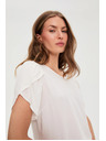 Moodo Гладка риза бяла Moodo