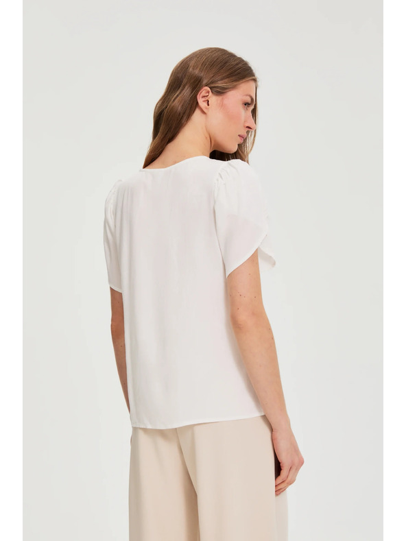 Moodo Гладка риза бяла Moodo