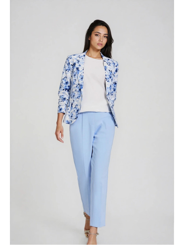 Moodo Сако с цветя синьо Moodo
