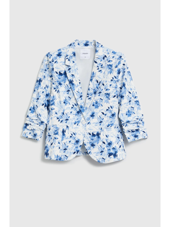Moodo Сако с цветя синьо Moodo