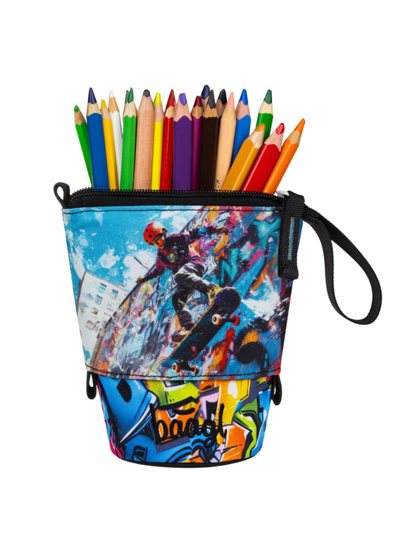 BAAGL  BAAGL Школен пенал Pastelkovník Скейтпарк GRS