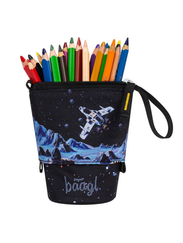 BAAGL  BAAGL Школен пенал Pastelkovník Pixel Космос GRS