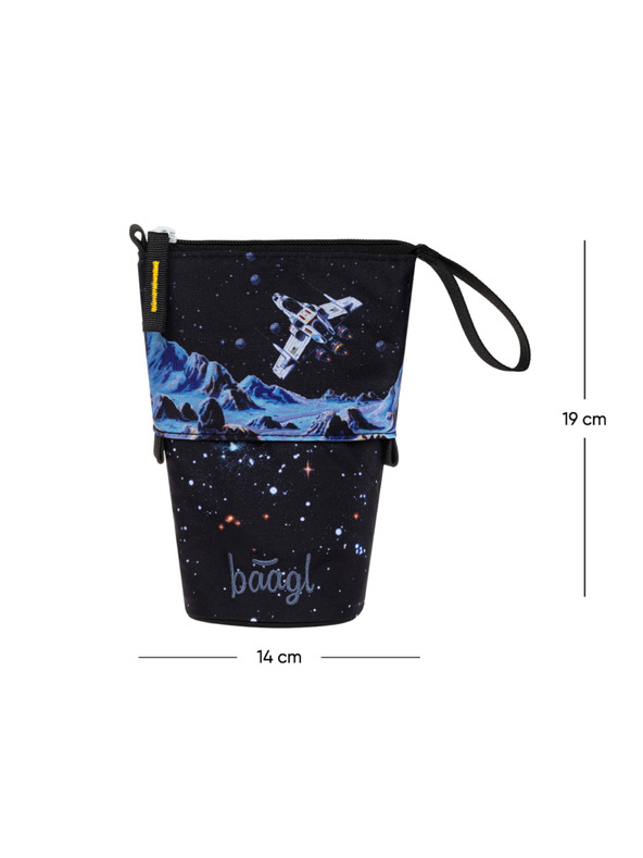 BAAGL  BAAGL Школен пенал Pastelkovník Pixel Космос GRS