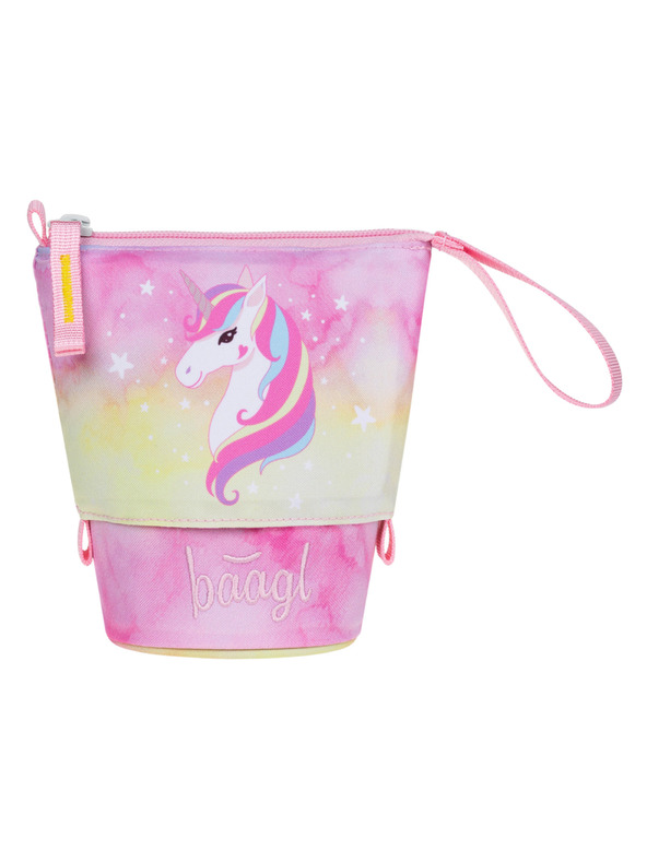 BAAGL  BAAGL Школен пенал Pastelkovník Дъга Еднорог GRS