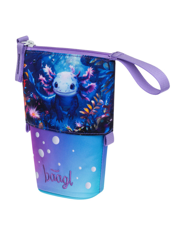 BAAGL  BAAGL Школен пенал Pastelkovník Аксолотъл GRS